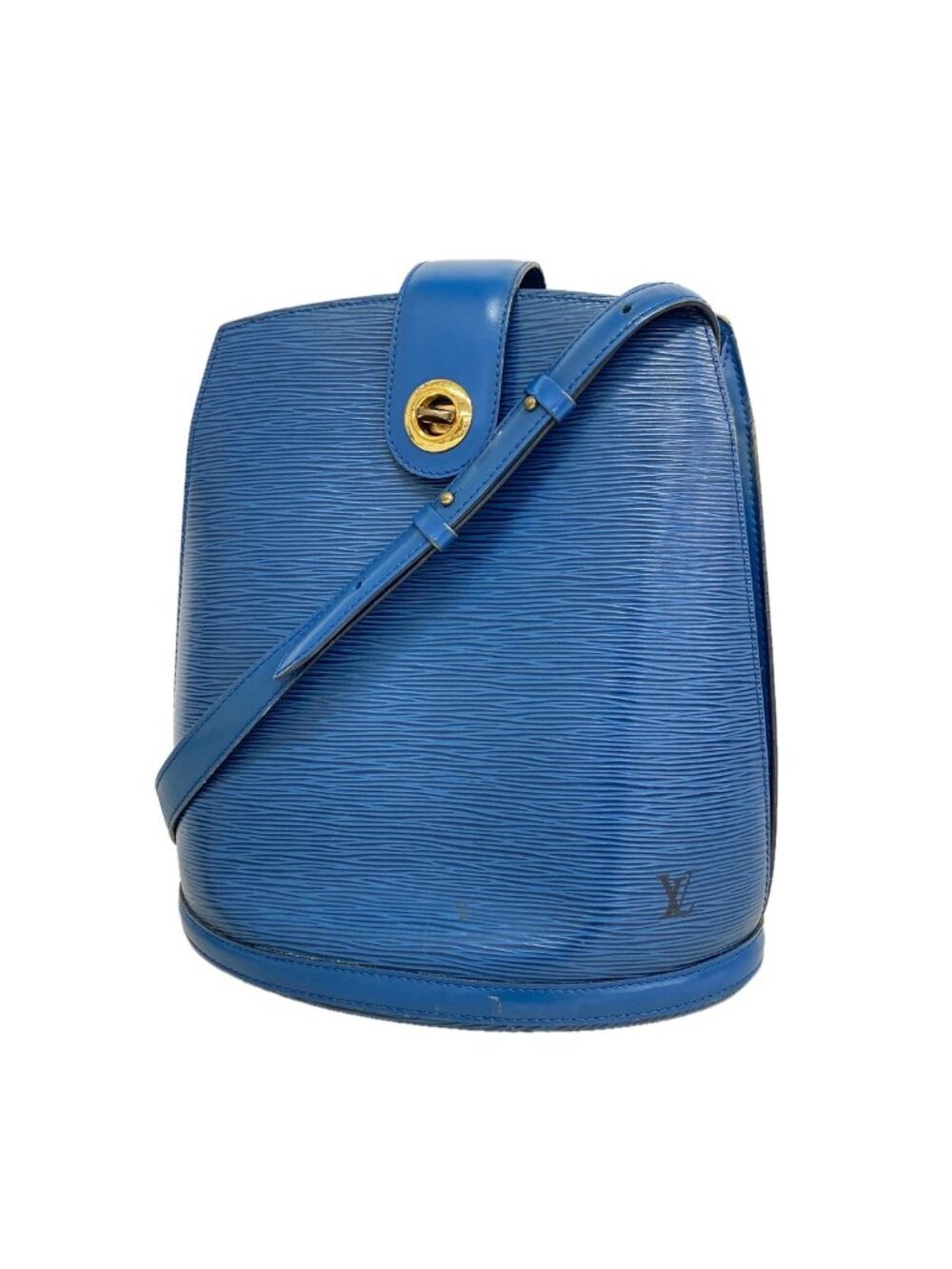 Louis Vuitton Shoulder Bag Epi Cluny Toledo Blue